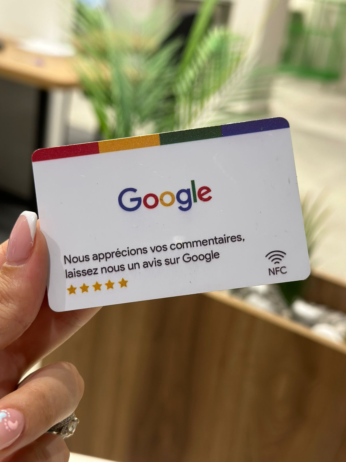 Carte Avis Google Sans Contact (NFC) – Image 3